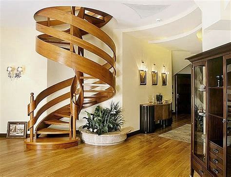 20 Homes With Beautiful Spiral Staircase Designs