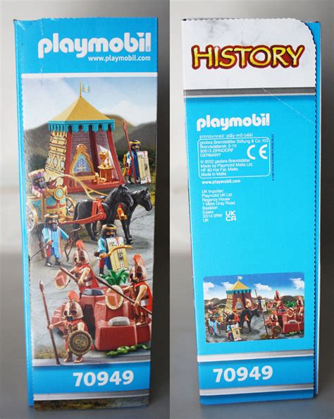 Playmobil 70949 Leonidas The King Of Spartans 300 Greek Exclusive Set