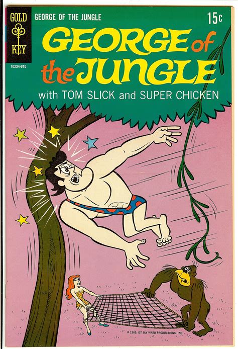 George is having a swinging good time. George of the Jungle #2