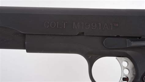 Lot Detail M Colt Model 1991a1 Series 80 Semi Automatic Pistol