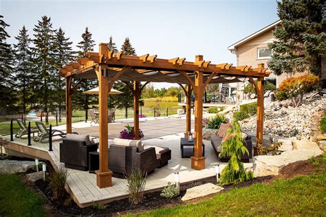 We can custom make all types of canopies. Pergola with Retractable Canopy | 14x16 - OLT