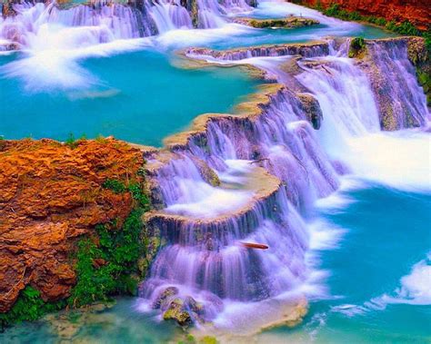 1920x1080px 1080p Free Download Beautiful Purple Purple Waterfall