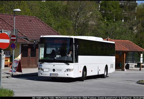 Ein MERCEDES INTOURO 6 Von Postbus Unterwegs In Zwettl Busse Welt