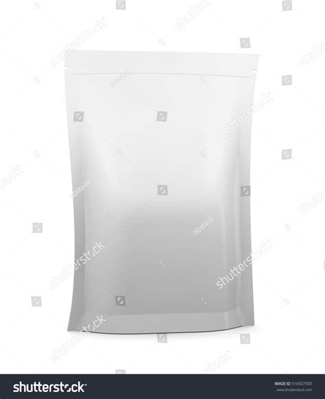 Template Food Packaging Doy Pack Isolated Ilustrações Stock 516507505