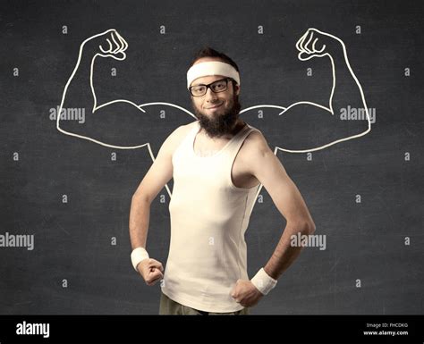 Weak Man Muscles Hi Res Stock Photography And Images Alamy
