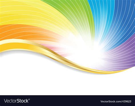 Vector Bright Background Royalty Free Vector Image