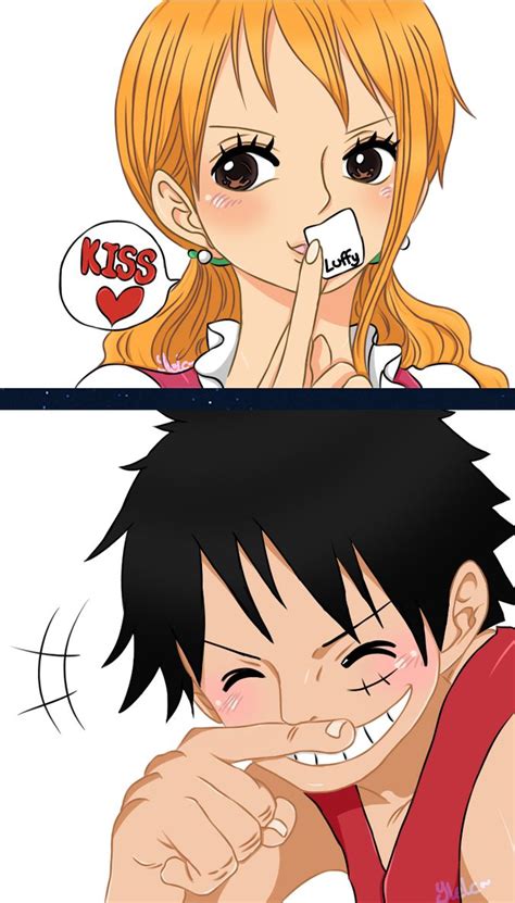 Nami And Luffy By Ylelc On Deviantart