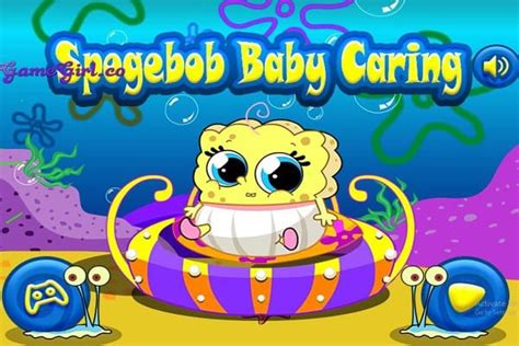 Spongebob Baby Caring Dressing Games Play Online Free