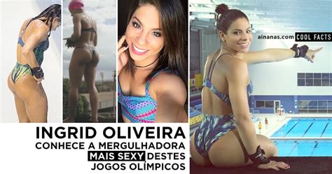 Ingrid Oliveira Conhece A Mergulhadora Mais Sexy Destes Jogos