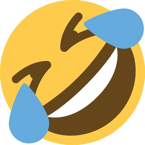 Transparent Laughing Clipart Distorted Laughing Crying Emoji Hd Png Images