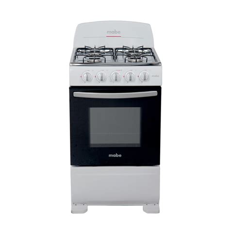 La cocina de gas vienen con una toma de corriente a la pared para conectar los encendedores automáticos. Mabe Cocina 4 Quemadores A Gas 51cm Blanca - U$S 175,00 en ...