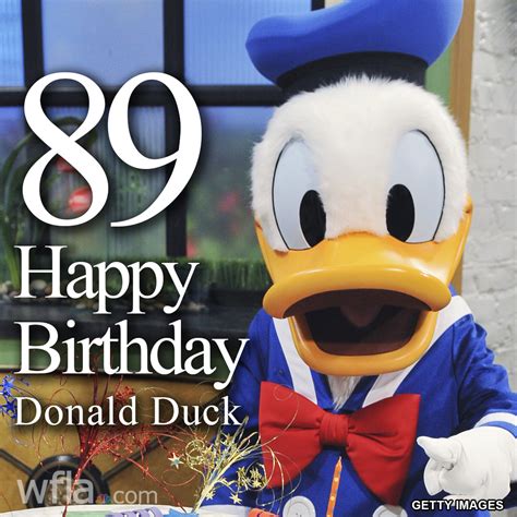 Madmom On Twitter Rt Wfla Happy Birthday Donald Duck Is 89 Today