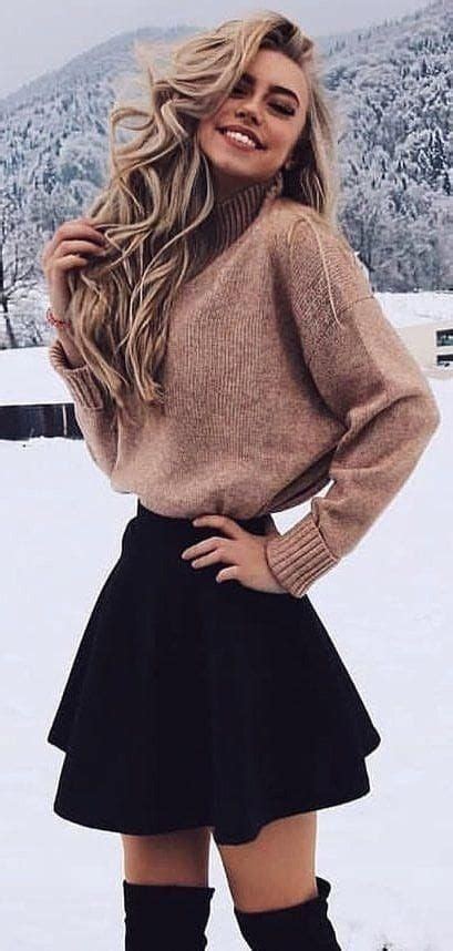 how mix and match cute simple outfits save time money and stress springoutfitswomen cute skirt