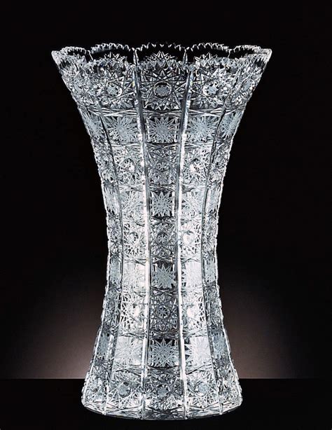 Fuvola Nagy Mértékben Kína Small Crystal Vase Boho Illúzió Esett Tudatlanság