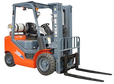 Heli H3 2500kg Lpg Forklifts With Free Sideshift Container Mast