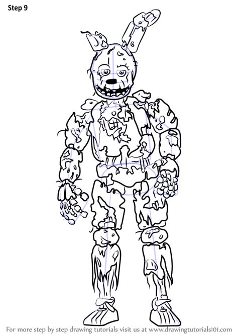 Https://tommynaija.com/coloring Page/springtrap Fnaf Coloring Pages