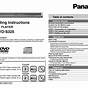Panasonic Dvd Player Manuals