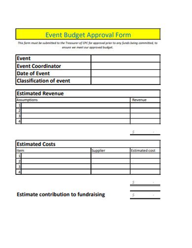 Event Budget 21 Examples How To Plan Format Pdf