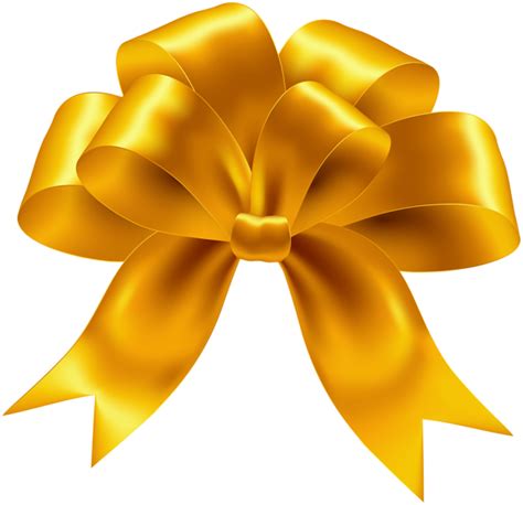 Yellow Bow Transparent Png Image How To Make Bows Bows Clip Art