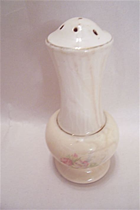 Vintage hazel atlas1930's milk glass red skating dutch salt and pepper shakers elegant bpa free salt pepper shakers shaker stainless steel glass set stand, 4oz. Homer Laughlin Floral Pattern Salt Shaker (Kitchen ...