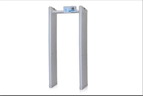 6 Zone Door Frame Walk Thru Metal Detector China Walk Thru Metal
