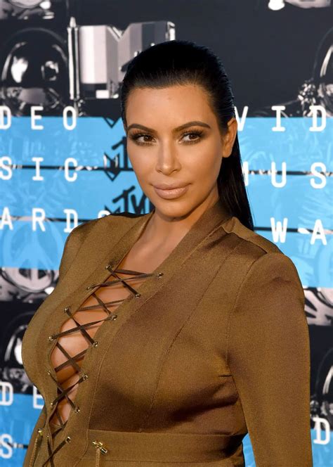 Kim Kardashian At Mtv Video Music Awards 2015 In Los Angeles Hawtcelebs
