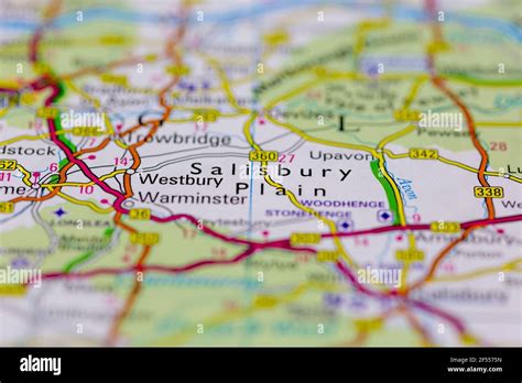 Map Of Salisbury Plain Hi Res Stock Photography And Images Alamy