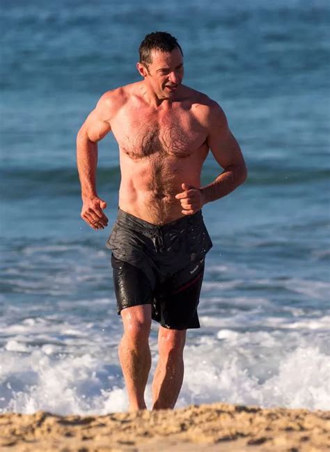 Hugh Jackman Shows Off Youthful Appearance And Toned Abs After Shocking