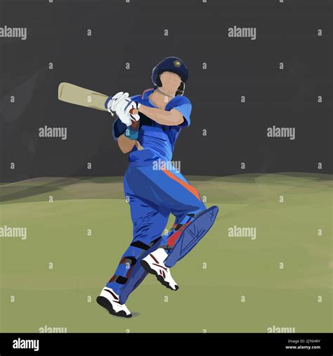 Indian Cricket Player Yuvraj Singh Drawing Picture Illustration