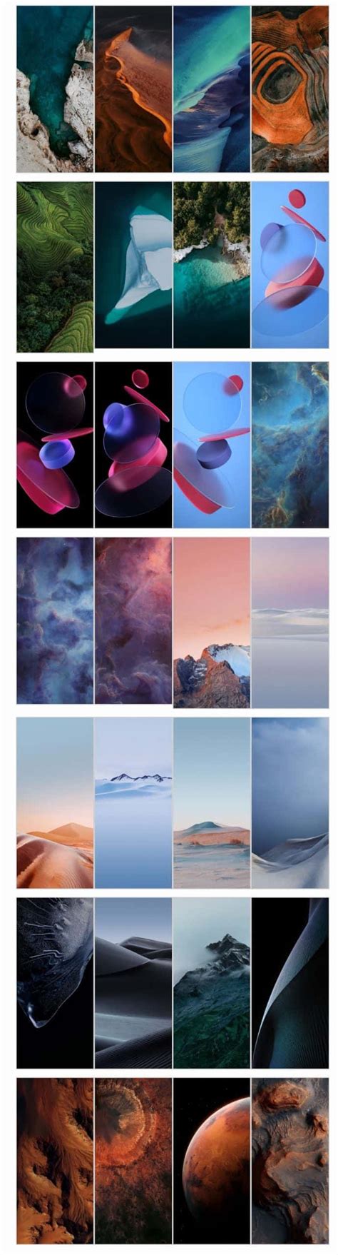 Miui 12 Download The New Wallpapers In Full Resolution