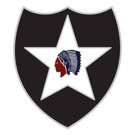 Csib Sticker 2nd Infantry Division Decal Usamm