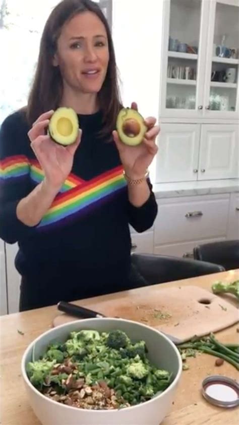 Jennifer Garner Instagram Pretend Cooking Show