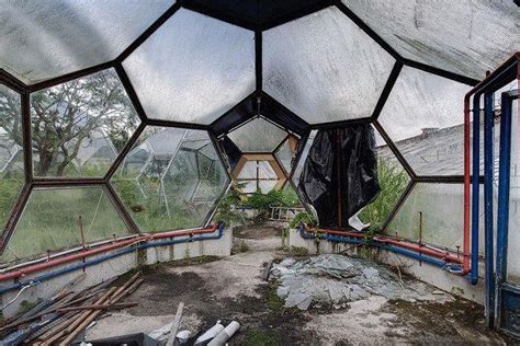 Strange Scenes In An Abandoned Biodome Complex Urban