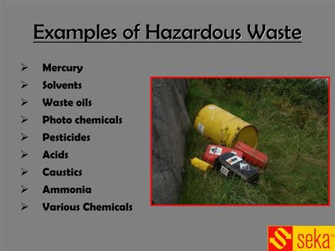 5 Examples Of Hazardous Waste