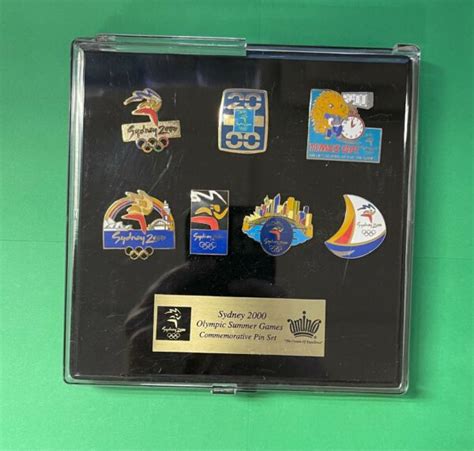 Sydney 2000 Olympic Summer Games Commemorative Pin Set Australia