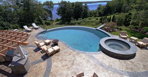 Inground Pool Deck Which To Choose Backyard Design Ideas
