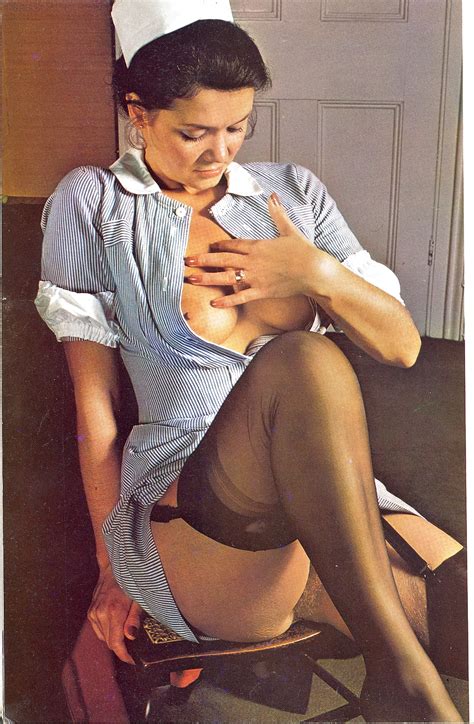 Nurse Kay Liss Uk Vintage Stockings 13 Pics Xhamster
