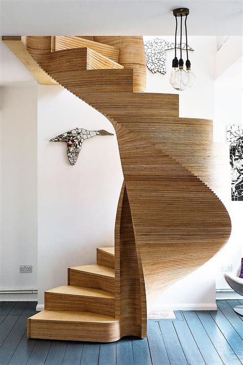 Gorgeous Wooden Staircase Wooden Staircases Home Building A House