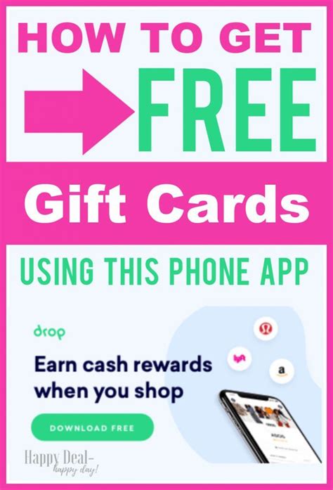 Maybe you would like to learn more about one of these? How To Get Free Gift Cards Using The Drop Cash Back App ...