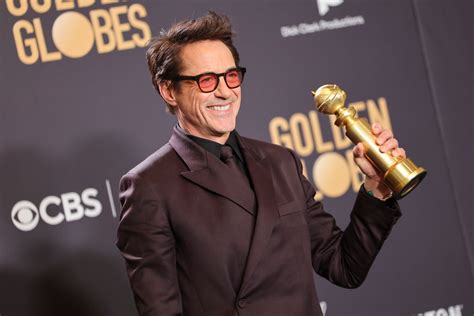 Robert Downey Jr Wins Golden Globe Golden Globes