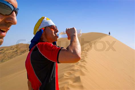 Thirst In Sand Desert Stock Image Colourbox
