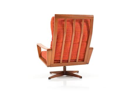 Arne Wahl Iversen Swivel Lounge Chair Room Of Art
