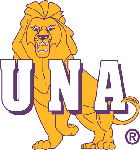 North Alabama Lions Logo Secondary Logo Ncaa Division I N R Ncaa