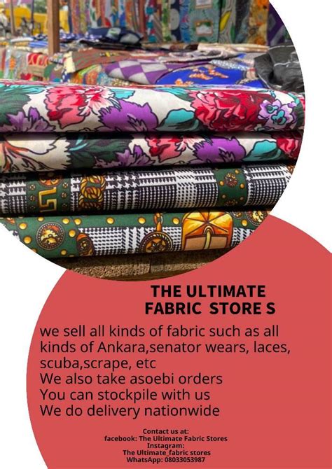 The Ultimate Fabric Stores Lagos
