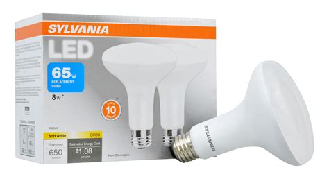 Sylvania Led Light Bulbs 65w Equivalent Br30 Soft White 2700k 2