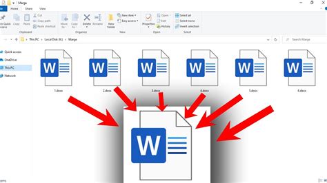 How To Merge Multiple Word Files Into One Word Document File Without