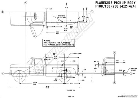 2000 Ford Truck Body Builders Layout Book