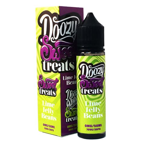 Doozy Sweet Treats E Liquid Lime Jelly Beans 50ml Simply Eliquid