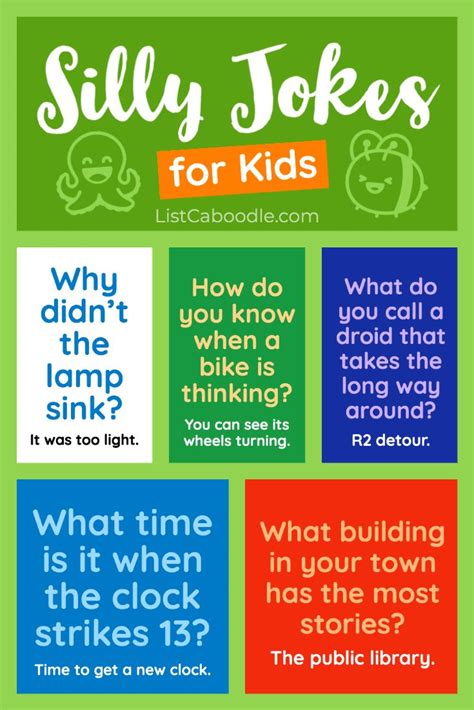 45 Best Jokes For Kids Guaranteed Laughs Listcaboodle Jokes For