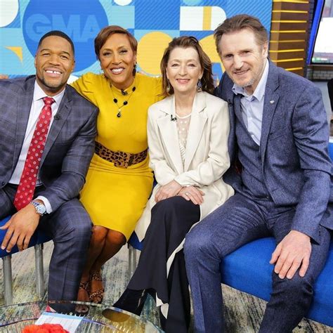 He was raised in a catholic household. Good morning America 17.02.2020 in 2020 | Liam neeson ...